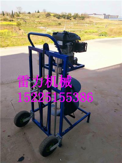 工程級四沖程手推式挖坑機