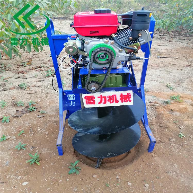 山地種植柴油挖坑機打洞更適合